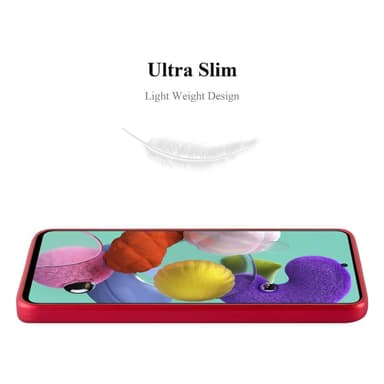 Deksel Samsung Galaxy A51 5G Case Cover (rød)