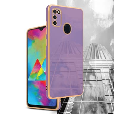 Samsung Galaxy M21 / M30s silikondeksel case (lilla)
