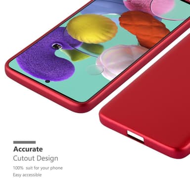 Deksel Samsung Galaxy A51 5G Case Cover (rød)