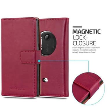 Nokia Lumia 1020 lommebokdeksel etui (rød)