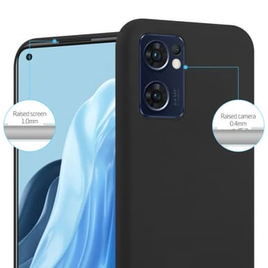 Deksel Oppo FIND X5 LITE / Reno7 5G Silikon cover