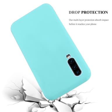 Deksel Huawei P30 Silikon cover (blå)