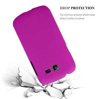 Samsung Galaxy TREND LITE Hardt Deksel Cover (rosa)