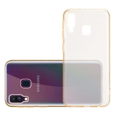 Samsung Galaxy A40 Deksel Glitter Case (gold)
