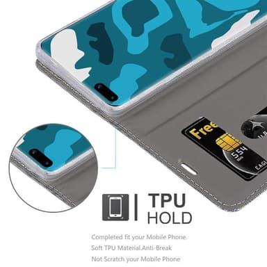 Huawei P40 PRO / P40 PRO+ lommebokdeksel etui (grå)