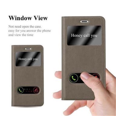 Nokia 3 2017 lommebokdeksel cover (brun)