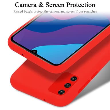 Honor 9A silikondeksel case (rød)