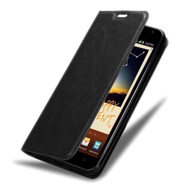 Samsung Galaxy NOTE 1 lommebokdeksel case (svart)