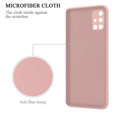Deksel Samsung Galaxy A51 4G / M40s Ring Case (rosa)