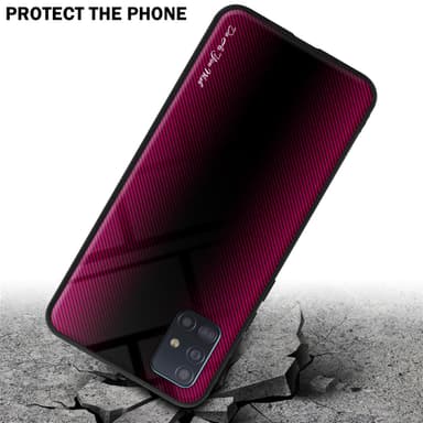Samsung Galaxy A51 4G / M40s Deksel Case Cover (rosa)