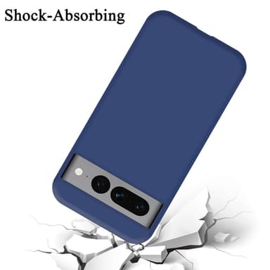 Google PIXEL 7 PRO silikondeksel case (Blå)
