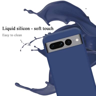 Google PIXEL 7 PRO silikondeksel case (Blå)