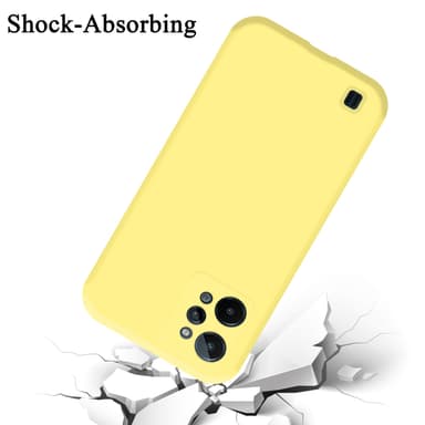 Realme C31 silikondeksel case (gul)