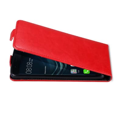 Huawei P9 PLUS deksel flip cover (rød)