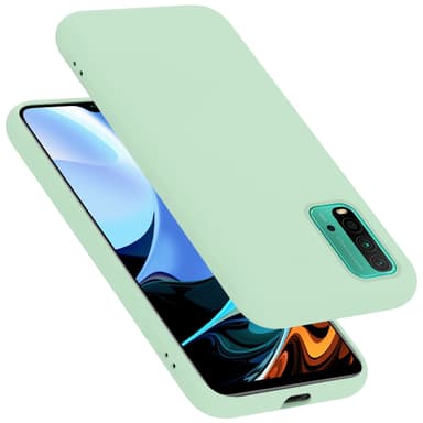 Xiaomi RedMi 9T / POCO M3 silikondeksel case (grønn)