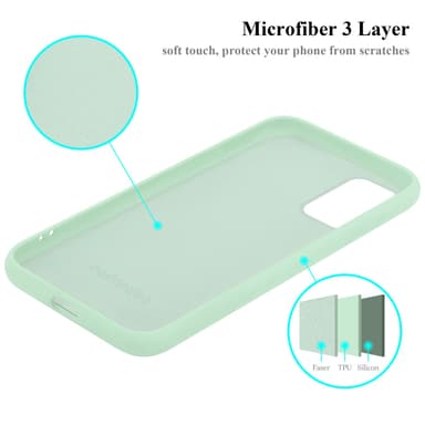 Xiaomi RedMi 9T / POCO M3 silikondeksel case (grønn)