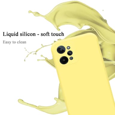Realme C31 silikondeksel case (gul)