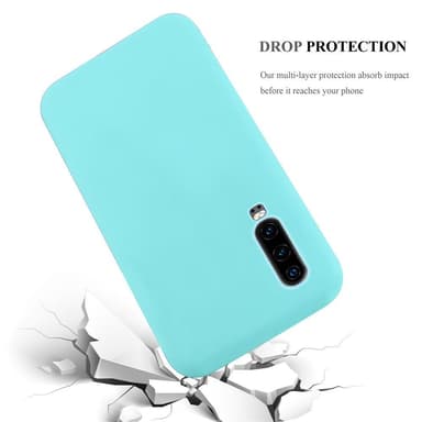 Deksel Huawei P30 Silikon cover (blå)