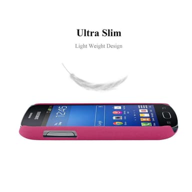 Samsung Galaxy TREND LITE Hardt Deksel Cover (rosa)