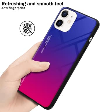 Deksel iPhone 12 MINI Case Cover (svart)