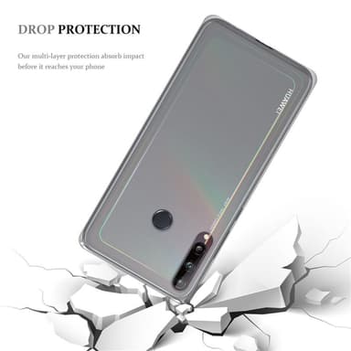 Huawei P40 LITE E deksel ultra slim (gjennomsiktig)