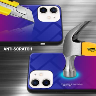 Deksel iPhone 12 MINI Case Cover (svart)