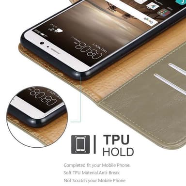 Huawei MATE 9 lommebokdeksel etui (brun)