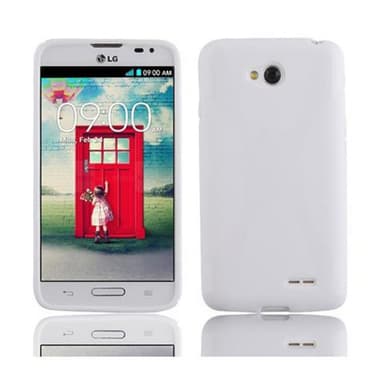 LG L70 (1. SIM) Deksel Case Cover (hvit)