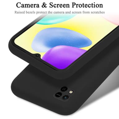 Xiaomi RedMi 9C / RedMi 10A silikondeksel case (svart)