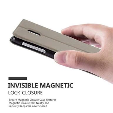 Nokia 3 2017 lommebokdeksel cover (brun)