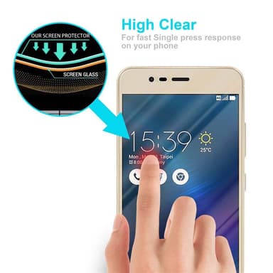 Asus ZenFone 3 MAX (5.2 tomme) Skjermbeskytter
