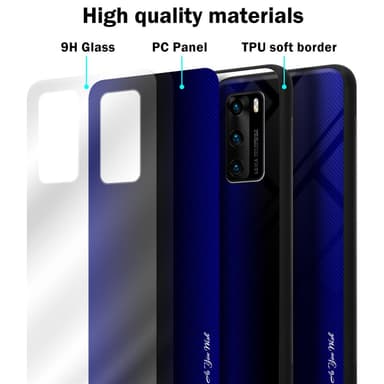 Huawei P40 Deksel Case Cover (lilla)