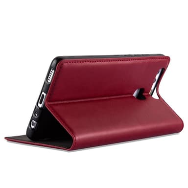 Huawei P9 lommebokdeksel case (rød)