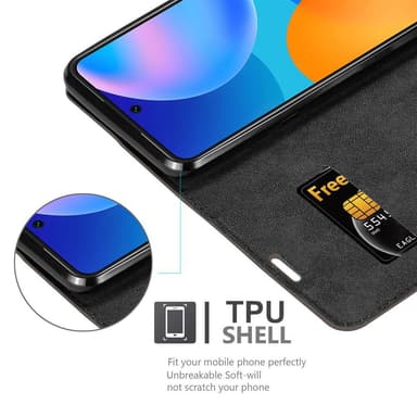Huawei P SMART 2021 lommebokdeksel case (brun)