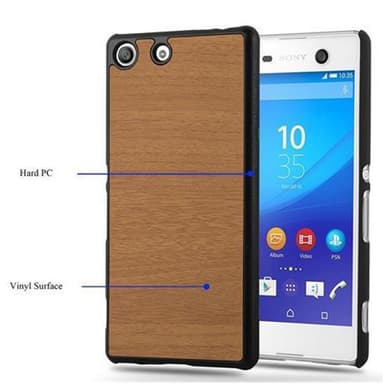 Sony Xperia M5 Hardt Deksel Case (brun)
