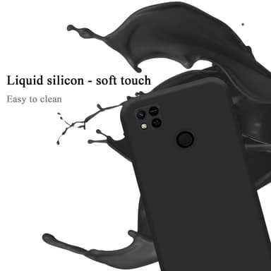 Xiaomi RedMi 9C / RedMi 10A silikondeksel case (svart)