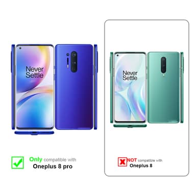 OnePlus 8 PRO lommebokdeksel etui (rosa)