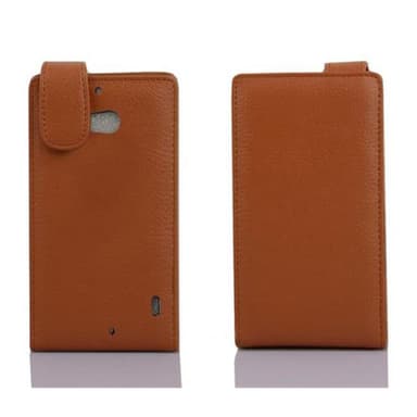 Nokia Lumia 929 / 930 Deksel Cover Etui (brun)