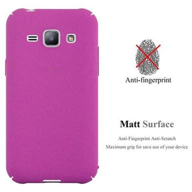 Samsung Galaxy J1 2015 Hardt Deksel Cover (rosa)