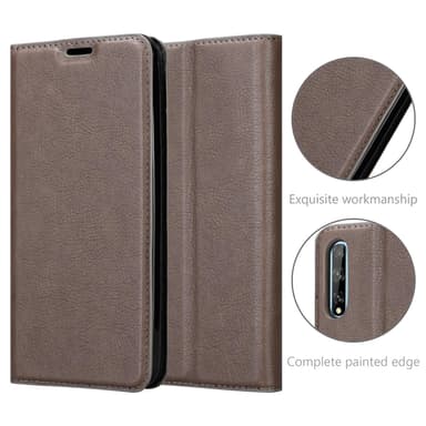 Huawei P SMART S lommebokdeksel case (brun)