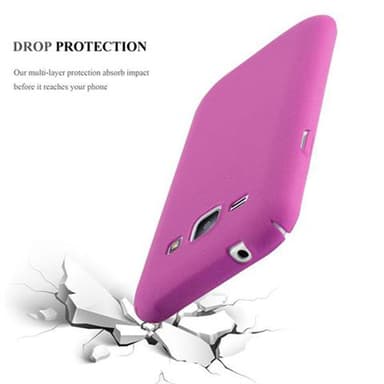 Samsung Galaxy J1 2015 Hardt Deksel Cover (rosa)