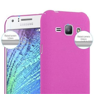 Samsung Galaxy J1 2015 Hardt Deksel Cover (rosa)