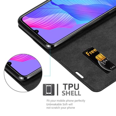 Huawei P SMART S lommebokdeksel case (svart)