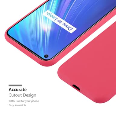 Deksel Realme Narzo 4G Silikon cover (rød)
