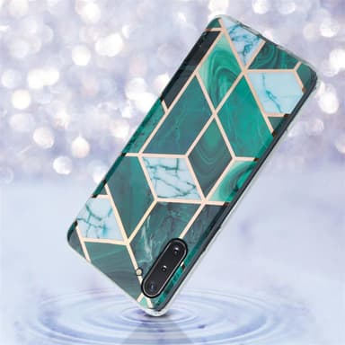 Samsung Galaxy NOTE 10 lommebokdeksel etui (grønn)