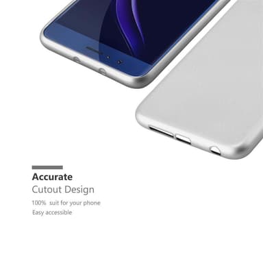 Deksel Honor 8 / 8 PREMIUM Case Cover (sølv)