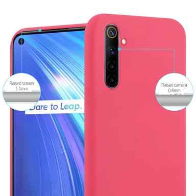 Deksel Realme Narzo 4G Silikon cover (rød)