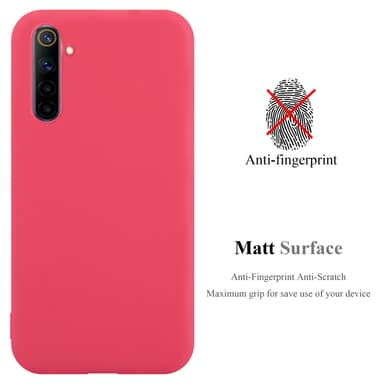 Deksel Realme Narzo 4G Silikon cover (rød)