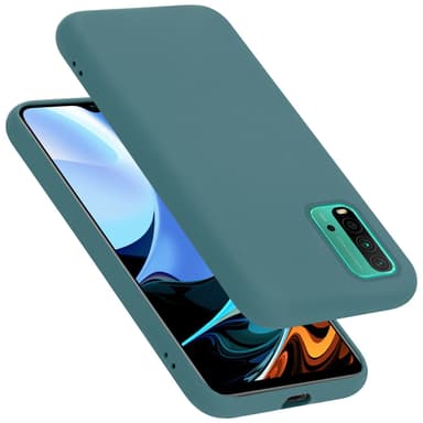 Xiaomi RedMi 9T / POCO M3 silikondeksel case (grønn)