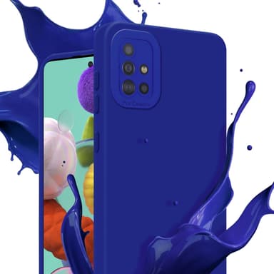 Samsung Galaxy A51 4G / M40s Deksel case (blå)